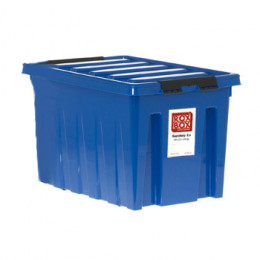 ROXBOX контейнер с крышкой 70л (на колесах), 600x400x360