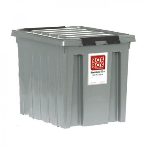 ROXBOX контейнер с крышкой 50л (на колесах), 500x390x420